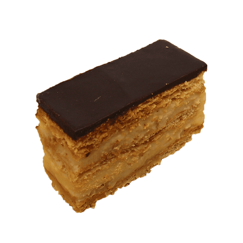 Milhojas de chocolate